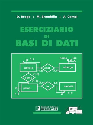 cover image of Eserciziario di basi di dati